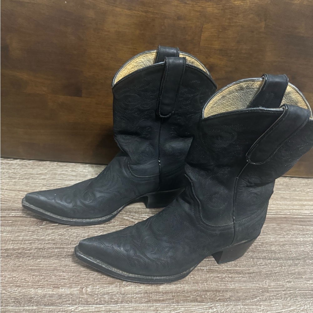 Old Gringo Black Heeled Boots
